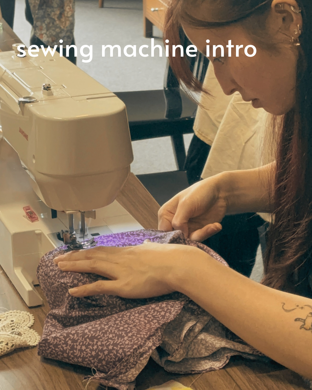 sewing machine introduction